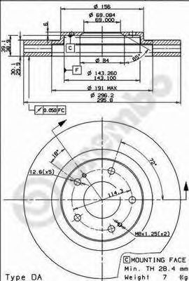 Disc frana