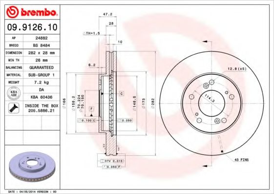 Disc frana