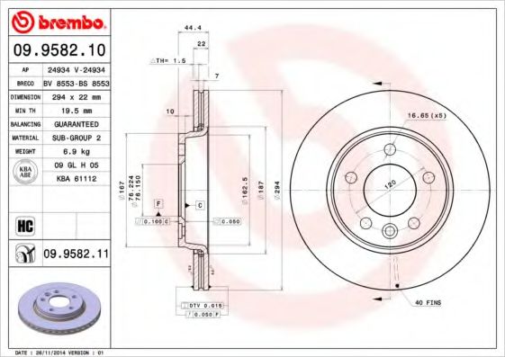 Disc frana