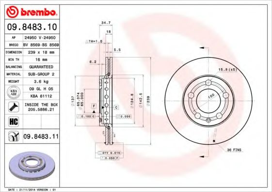 Disc frana