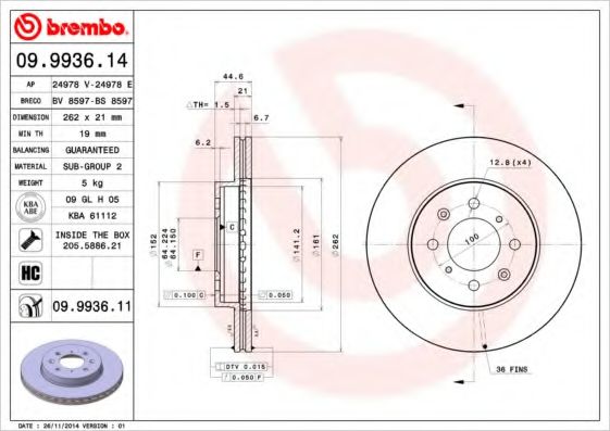 Disc frana