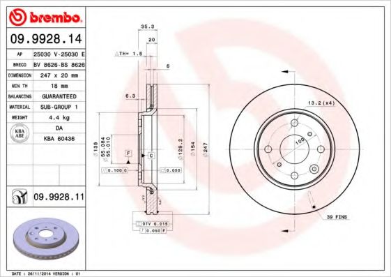 Disc frana