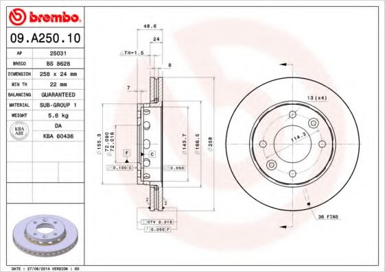 Disc frana