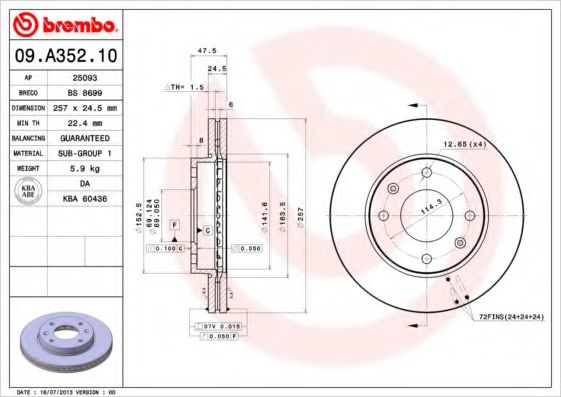 Disc frana