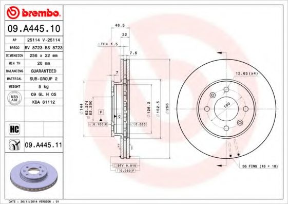 Disc frana