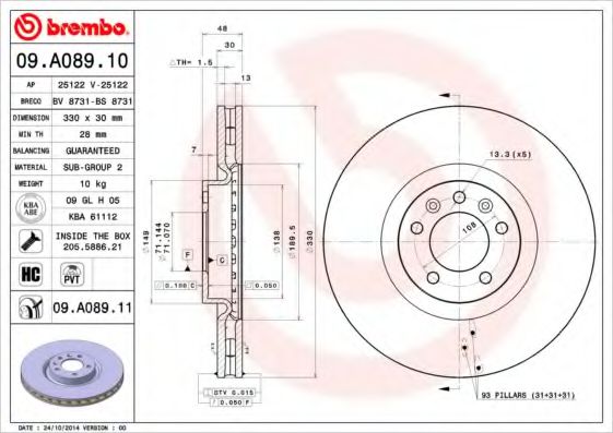 Disc frana