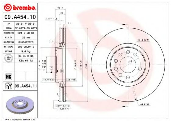 Disc frana