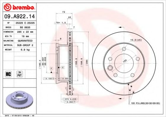 Disc frana