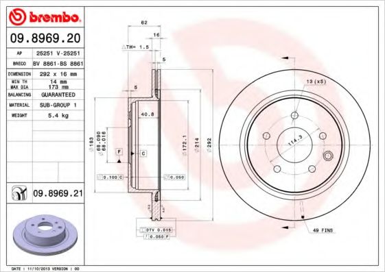 Disc frana