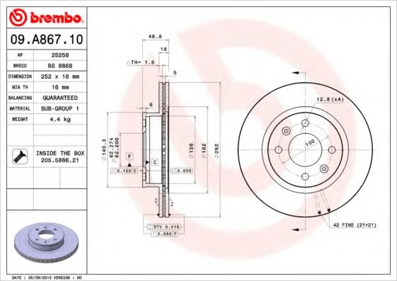 Disc frana