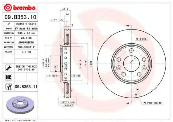 Disc frana