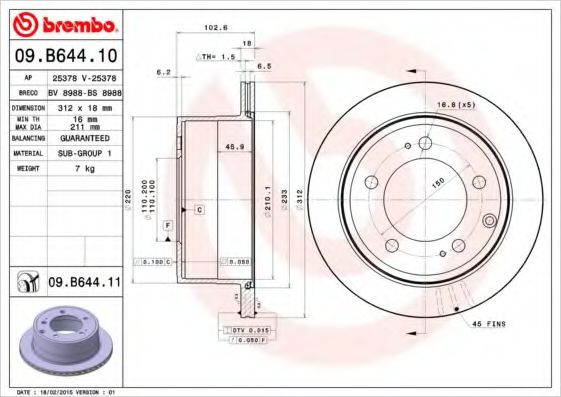 Disc frana