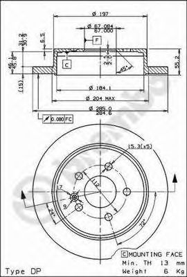 Disc frana