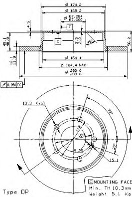 Disc frana