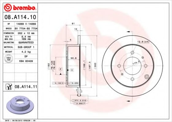 Disc frana