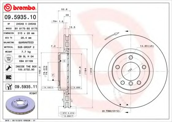 Disc frana