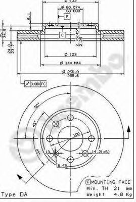 Disc frana