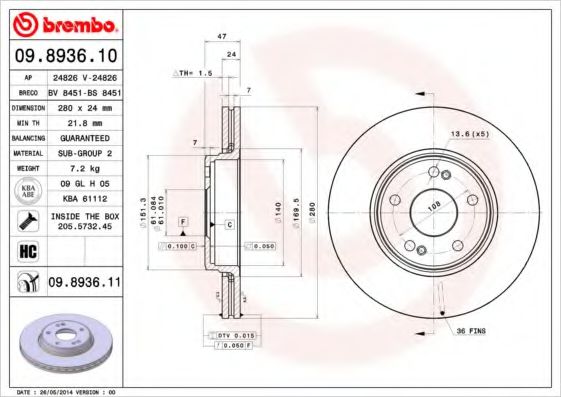 Disc frana