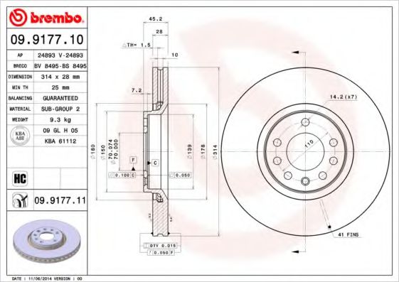 Disc frana