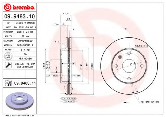 Disc frana