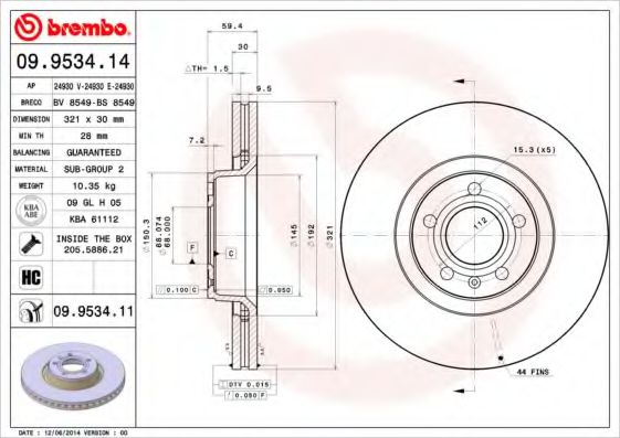 Disc frana