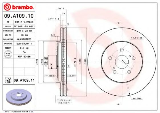 Disc frana