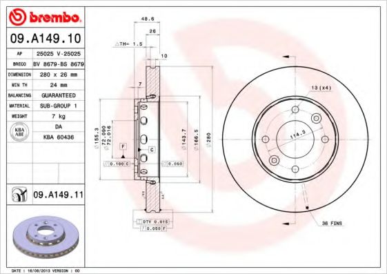 Disc frana