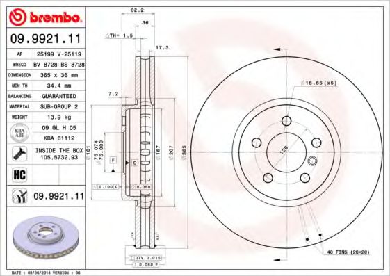 Disc frana