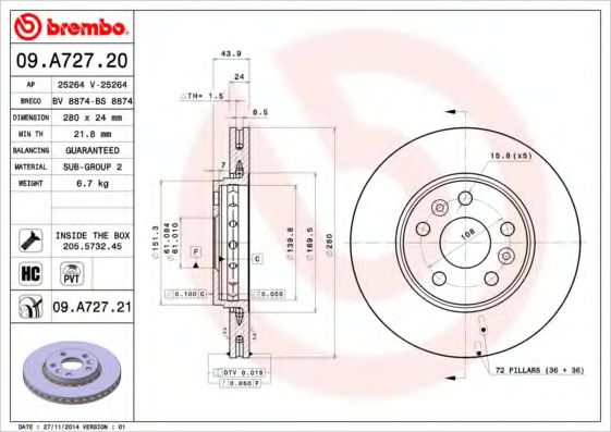 Disc frana