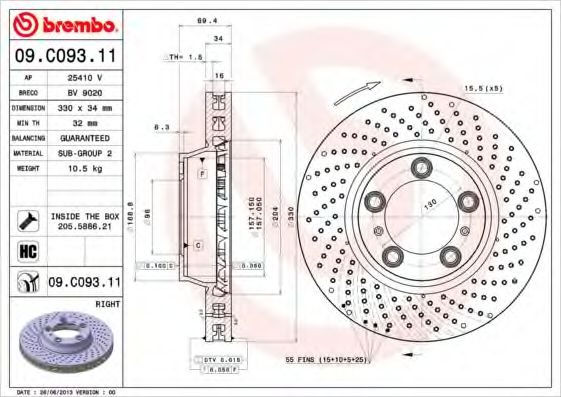 Disc frana