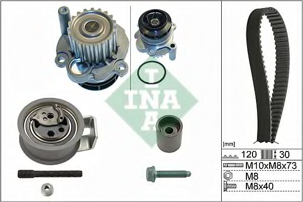 Set pompa apa + curea dintata