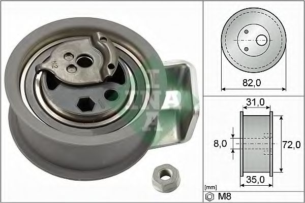 rola intinzator,curea distributie