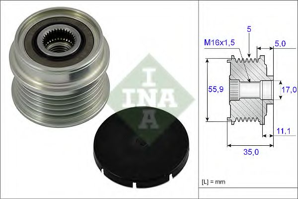 Sistem roata libera, generator