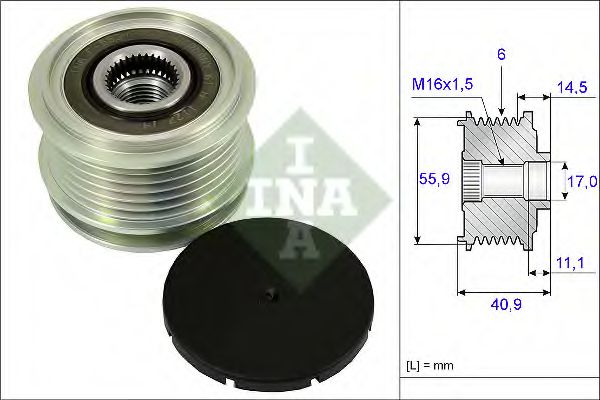 Sistem roata libera, generator