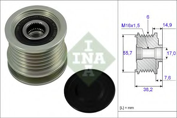 Sistem roata libera, generator