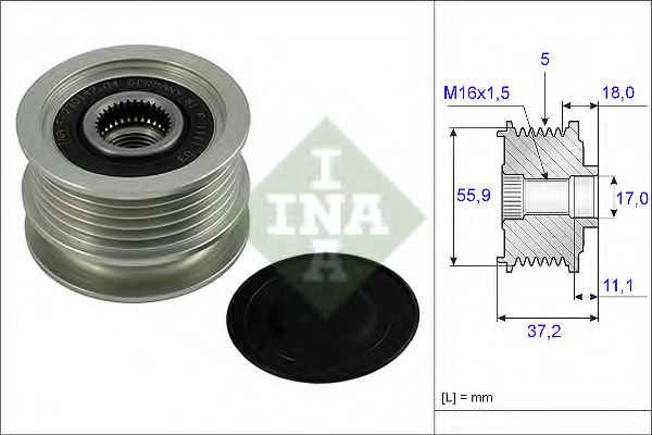 Sistem roata libera, generator