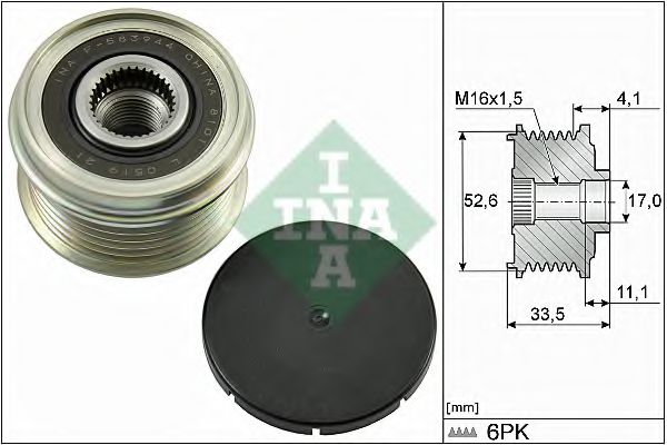 Sistem roata libera, generator