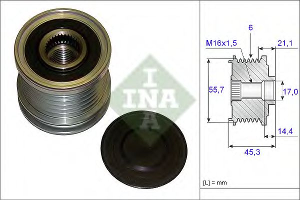 Sistem roata libera, generator