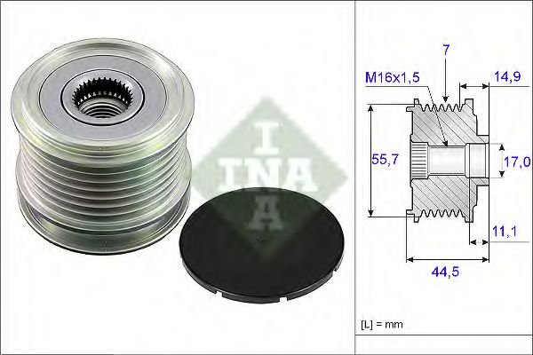 Sistem roata libera, generator