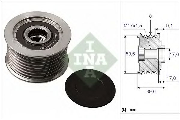 Sistem roata libera, generator