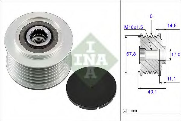 Sistem roata libera, generator