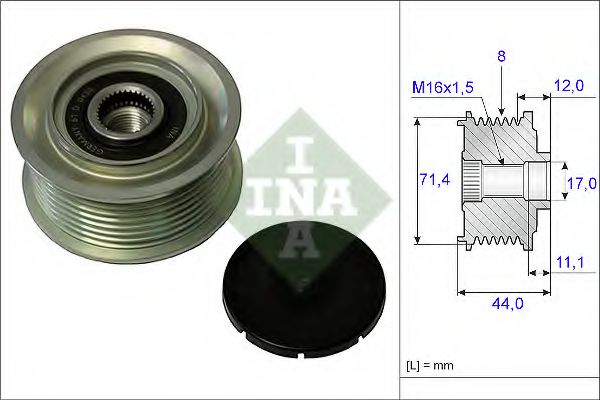 Sistem roata libera, generator