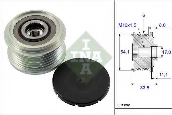 Sistem roata libera, generator