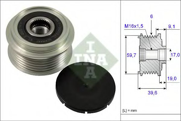 Sistem roata libera, generator
