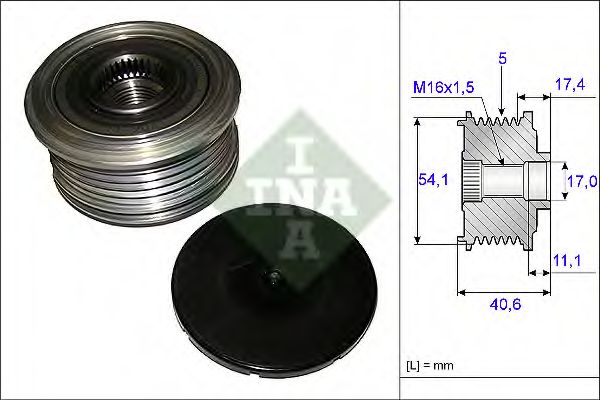 Sistem roata libera, generator