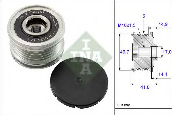 Sistem roata libera, generator