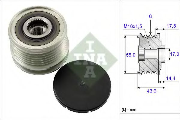 Sistem roata libera, generator