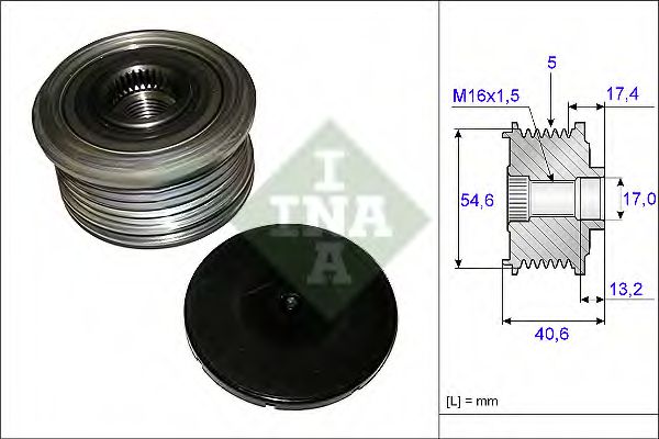 Sistem roata libera, generator