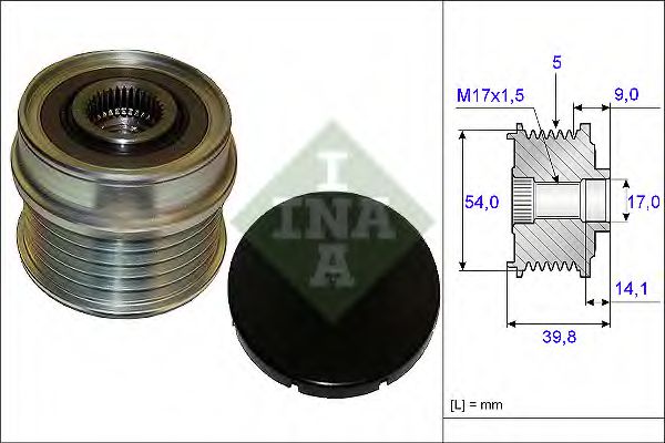 Sistem roata libera, generator