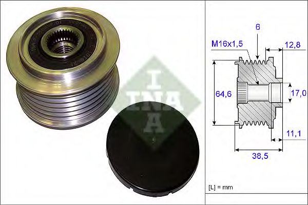 Sistem roata libera, generator